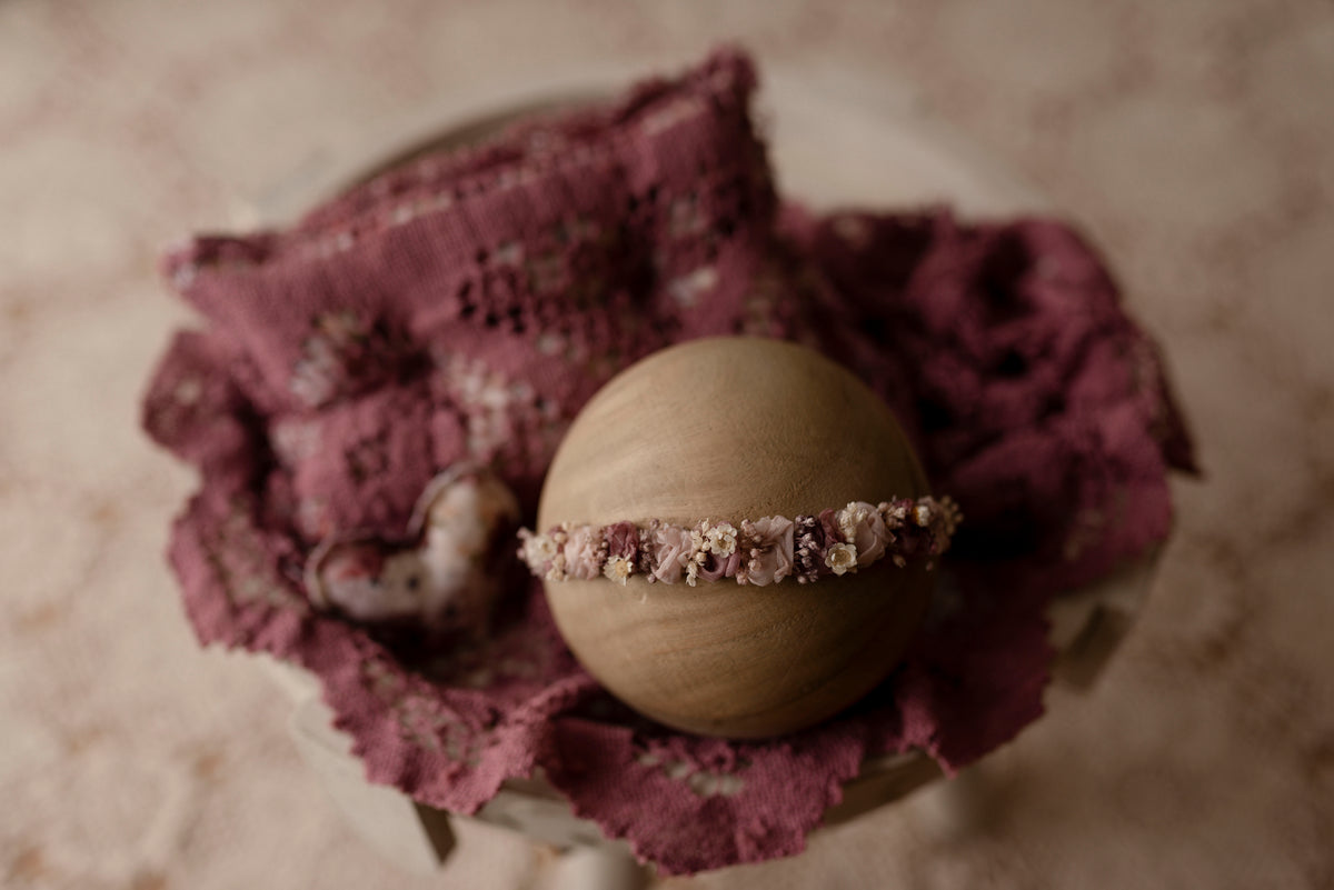 Roses Collection newborn photography set by Olive & Lace