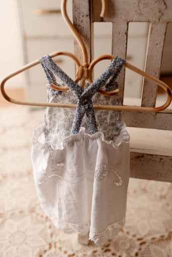 Bluebell Dress + Rag Bow Halo set