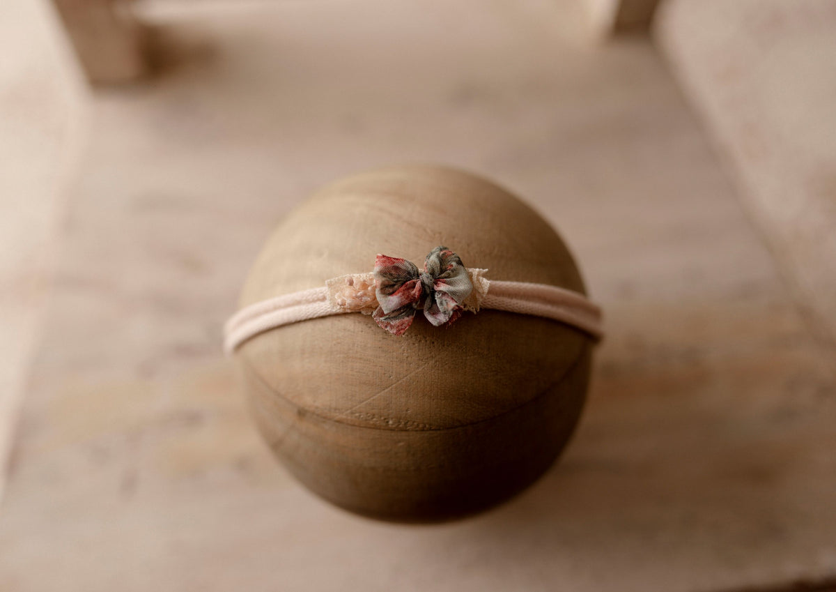 Garden Darling bow tieback by Olive & Lace
