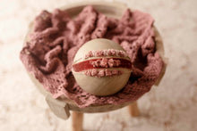 Load image into Gallery viewer, Rusty Rose Vintage Collection OOAK Layer 3 Tiebacks
