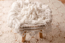 Load image into Gallery viewer, Pure White One of a Kind Vintage Blanket Collection
