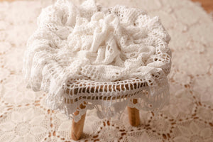 Pure White One of a Kind Vintage Blanket Collection