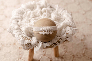 Pure White One of a Kind Vintage Blanket Collection