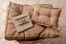 Load image into Gallery viewer, Yellow Floral &amp; Plaid Double Sided Mattress &amp; Pillow Collection
