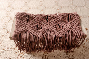 Mauve Macrame Layer