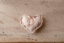 Load image into Gallery viewer, Mauve Floral Micro Heart
