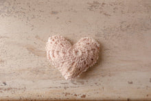 Load image into Gallery viewer, Mauve Floral Micro Heart
