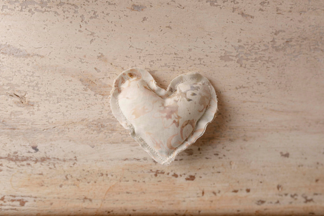 Soft Floral Micro Heart