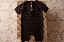 Load image into Gallery viewer, Chocolate Sitter Shorts Oniesie
