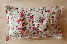 Load image into Gallery viewer, Orchard Bloom Pillow, Mircro Heart &amp; Tieback Set
