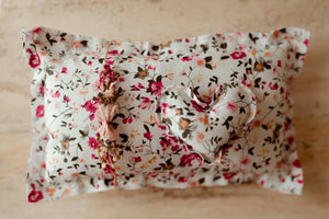 Orchard Bloom Pillow, Mircro Heart & Tieback Set