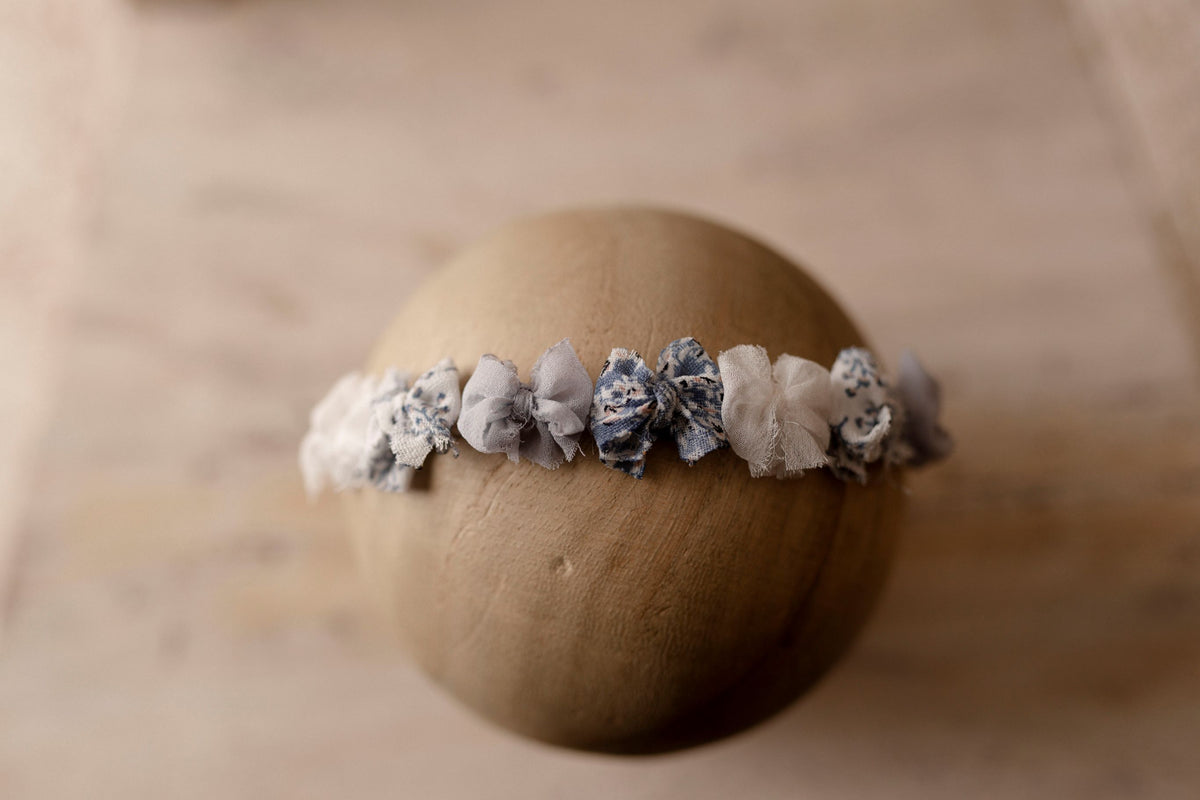 Bluebell Mix halo by Olive & Lace