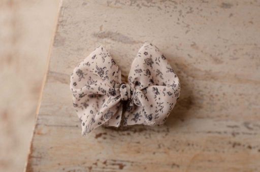 Blueberry Floral Bow