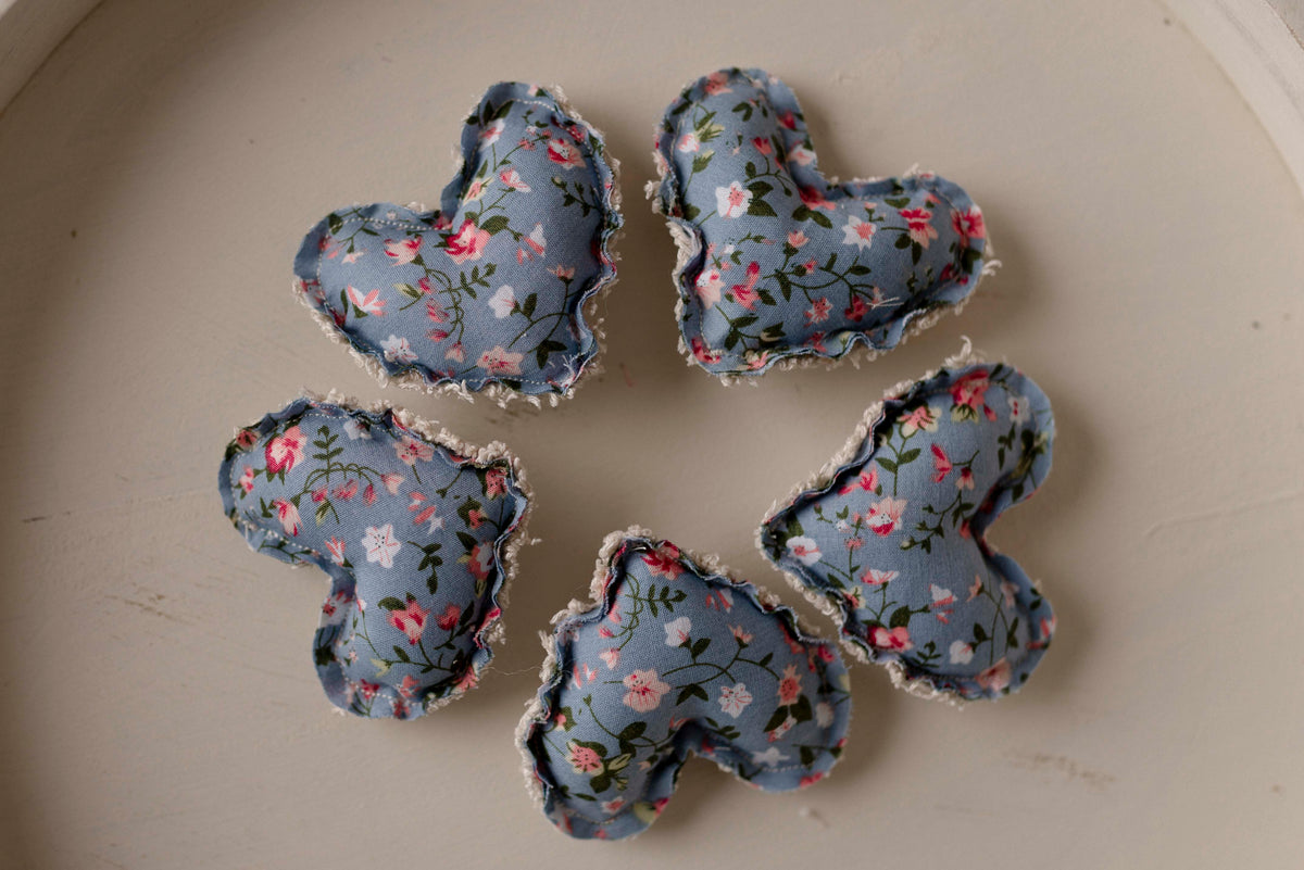 Sweet Blossom Pillow + Micro Heart