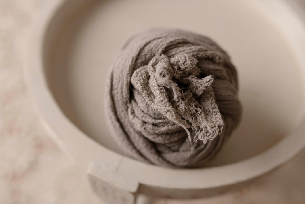 Cloud Sage Cheesecloth Wrap