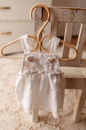 Country Floral Dress & Tieback set