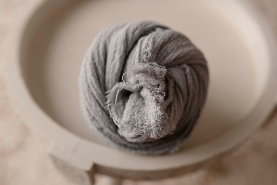 Duck Egg Cheesecloth Wrap