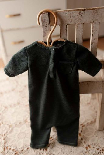 Pine sitter shorts onesie by Olive & Lace