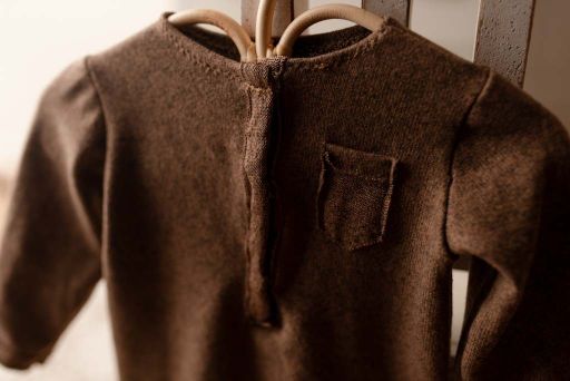 Rusty Mocha Sitter Onesie