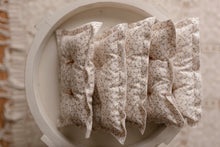 Load image into Gallery viewer, Organic Floral Pillow  + Micro Heart
