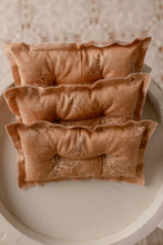 Load image into Gallery viewer, Rustic Nude Pillow + Micro Heart
