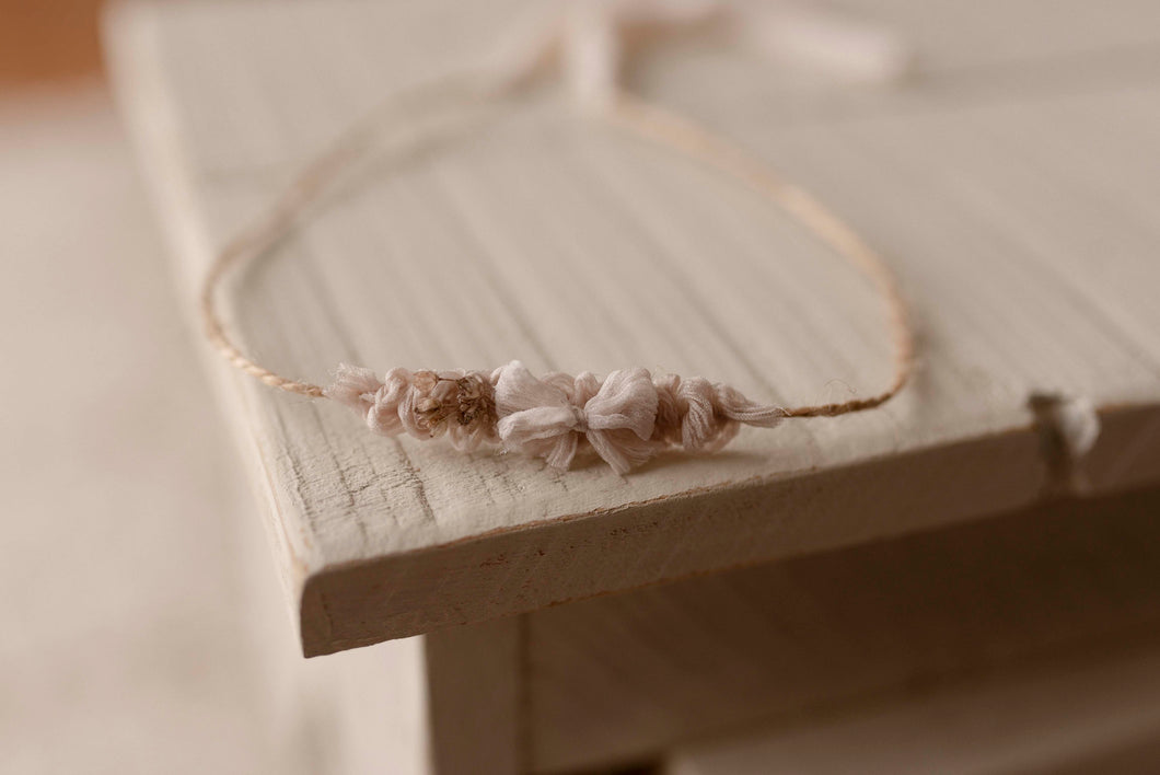 Vintage Rose Bow Tieback