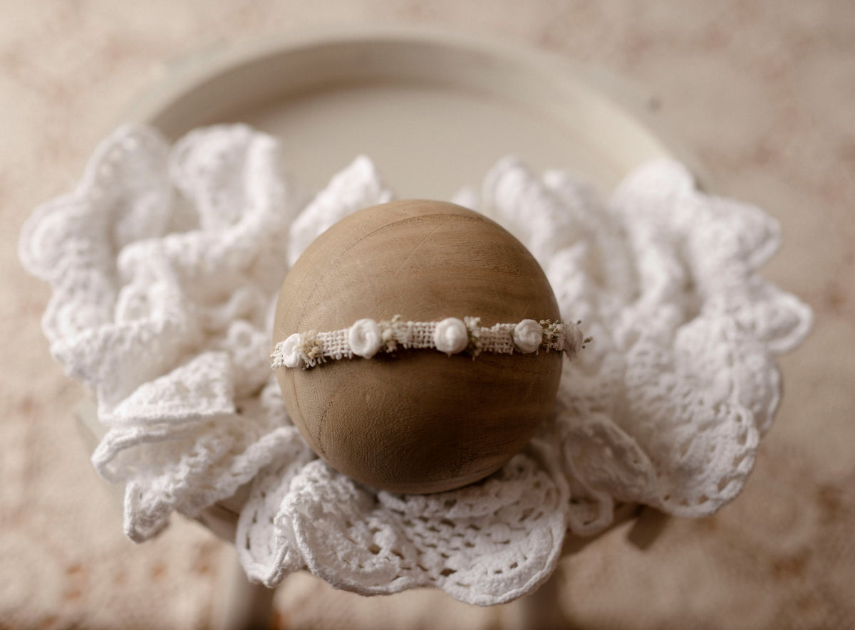 Vintage Lace Halo Collection with vintage layer by Olive & Lace